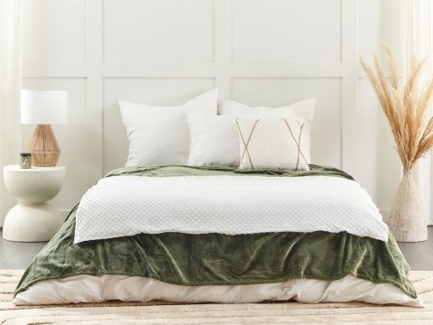 Poszewka na kołdrę obciążeniową 100 x 150 cm biała CALLISTO