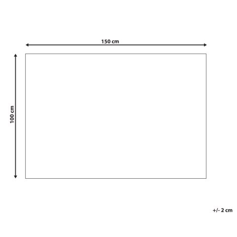 Poszewka na kołdrę obciążeniową 100 x 150 cm biała CALLISTO