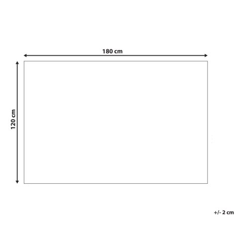 Poszewka na kołdrę obciążeniową 120 x 180 cm biała CALLISTO