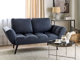 Sofa rozkładana ciemnoniebieska BREKKE Lumarko!