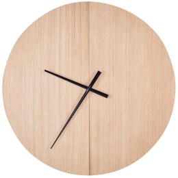 Zegar ścienny ø 60 cm jasne drewno CABIC Lumarko!