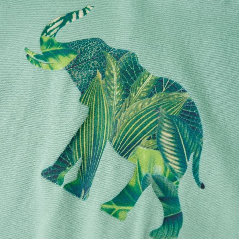 Koszulka dziecięca, jasne khaki, 116 Lumarko! #