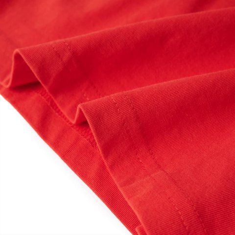 Koszulka dziecięca z krótkimi rękawami, czerwona, 140 Lumarko!