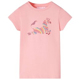 Koszulka dziecięca z krótkimi rękawami, różowa, 116 Lumarko!