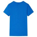 Koszulka dziecięca z lwem, niebieska, 104 Lumarko!