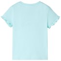 Koszulka dziecięca z nadrukiem jednorożca, jasnoniebieska, 92 Lumarko!