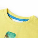 Koszulka dziecięca z nadrukiem loda, żółta, 104 Lumarko!