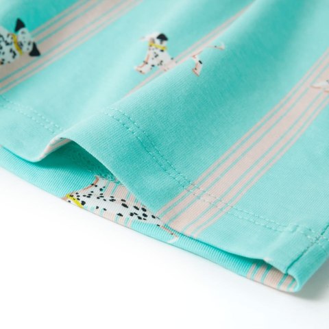 Piżama dziecięca z krótkimi rękawami, ecru, 128 Lumarko!