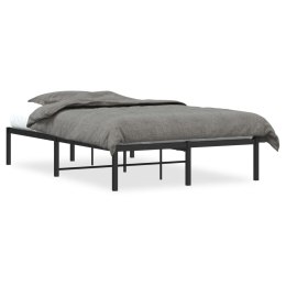 Metalowa rama łóżka, czarna, 120x200 cm Lumarko!