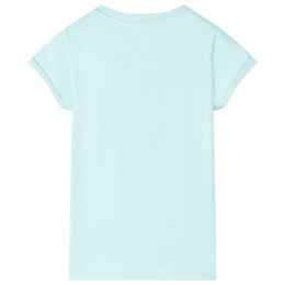 Koszulka dziecięca z krótkimi rękawami, jasny błękit, 104 Lumarko!