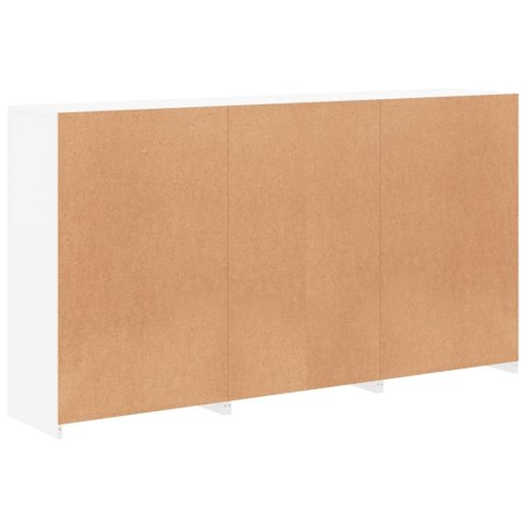 Szafka z oświetleniem LED, biała, 181,5x37x100 cm Lumarko!