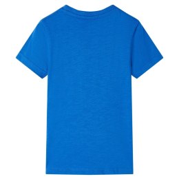 Koszulka dziecięca z lwem, niebieska, 116 Lumarko!