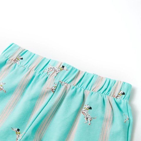 Piżama dziecięca z krótkimi rękawami, ecru, 116 Lumarko!