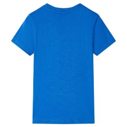 Koszulka dziecięca z lwem, niebieska, 92 Lumarko!