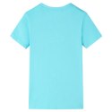 Koszulka dziecięca z napisem GOAL, błękitna, 104 Lumarko!