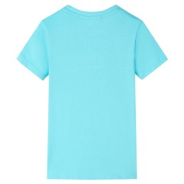 Koszulka dziecięca z napisem GOAL, błękitna, 104 Lumarko!