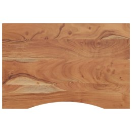 Blat biurka, 90x60x2,5 cm, prostokątny, lite drewno akacjowe Lumarko!