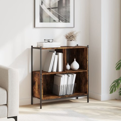 Regał, przydymiony dąb, 72x28x77,5 cm, materiał drewnopochodny Lumarko!