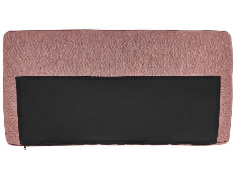 Narożnik 2-osobowy lewostronny różowy brąz BREDA