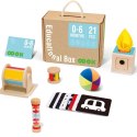 Pudełko Xxl Montessori Edukacyjne 6w1 Sensoryczne 0-6 Mies Lumarko!