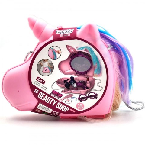 WOOPIE Toaletka dla Dziewczynki 2w1 Salon Piękności w Torebce Jednorożec Lumarko!