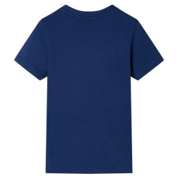 Koszulka dziecięca, ciemnoniebieska, 92 Lumarko!