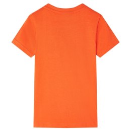Koszulka dziecięca, ciemnopomarańczowa, 128 Lumarko!