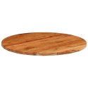 Blat do stolika, Ø70x2,5 cm, okrągły, lite drewno akacjowe Lumarko!
