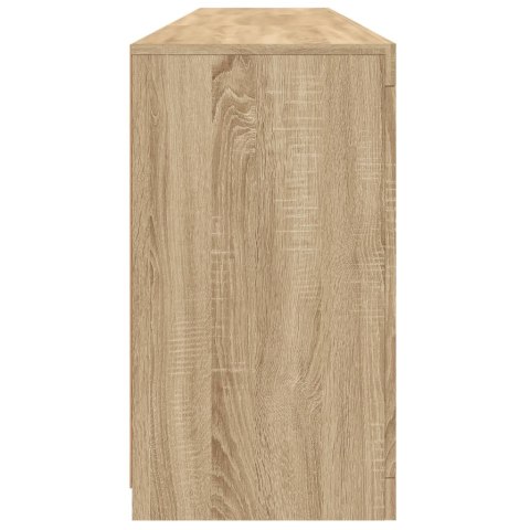 Szafka z oświetleniem LED, dąb sonoma, 181,5x37x67 cm Lumarko!