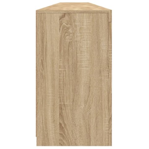 Szafka z oświetleniem LED, dąb sonoma, 283x37x67 cm Lumarko!