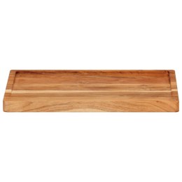 Deska do krojenia, 52x38x3,5 cm, lite drewno akacjowe Lumarko!