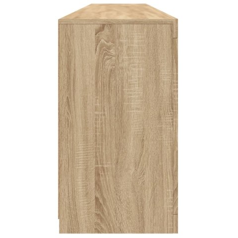 Szafka z oświetleniem LED, dąb sonoma, 202x37x67 cm Lumarko!