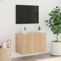 Ścienna szafka TV, dąb sonoma, 60x30x41 cm Lumarko!