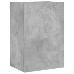 Ścienna szafka TV, szarość betonu, 40,5x30x60 cm Lumarko!