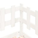 Łóżko rozsuwane, białe, 2x(90x200) cm, lite drewno sosnowe Lumarko!