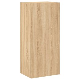 Ścienna szafka TV, dąb sonoma, 40,5x30x90 cm Lumarko!