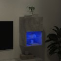 Szafka TV z LED, szarość betonu, 40,5x30x60 cm Lumarko!