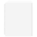 Ścienne szafki TV z LED, 2 szt., białe, 40,5x35x40 cm Lumarko!