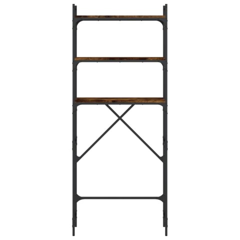 Regał nad pralkę, przydymiony dąb, 67x25x163 cm Lumarko!