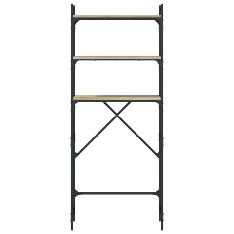 Regał nad pralkę, dąb sonoma, 67x25x163 cm Lumarko!