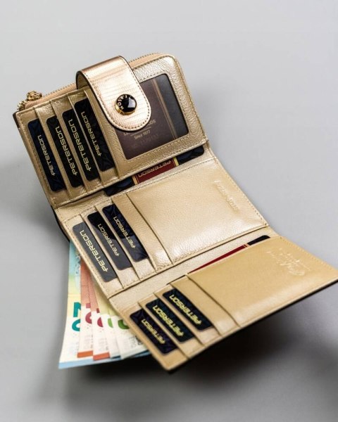 Elegancki, skórzany portfel damski - Peterson Lumarko!