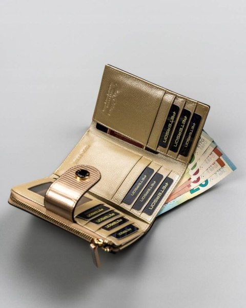 Elegancki, skórzany portfel damski - Peterson Lumarko!