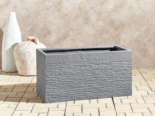Doniczka 60 x 29 x 30 cm szara MYRA