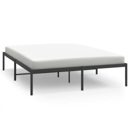 Metalowa rama łóżka, czarna, 160x200 cm Lumarko!