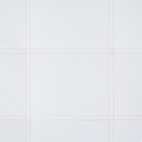 Szezlong masujący z poduszką, biały, sztuczna skóra Lumarko!