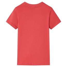Koszulka dziecięca z krótkimi rękawami, czerwona, 140 Lumarko!