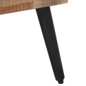Stolik boczny, 40x40x45 cm, lite drewno tekowe z odzysku Lumarko!