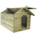 Buda dla psa z otwieranym dachem, impregnowane drewno sosnowe Lumarko!