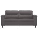 2-osobowa sofa, szary, 140 cm, sztuczna skóra Lumarko!