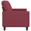 Sofa 3-osobowa, winna czerwień, 180 cm,tapicerowana tkaniną Lumarko!